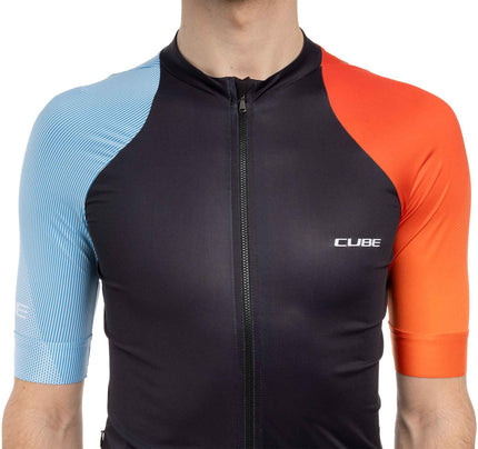 CUBE ROAD/XC JERSEY TEAMLINE S/S BLACK