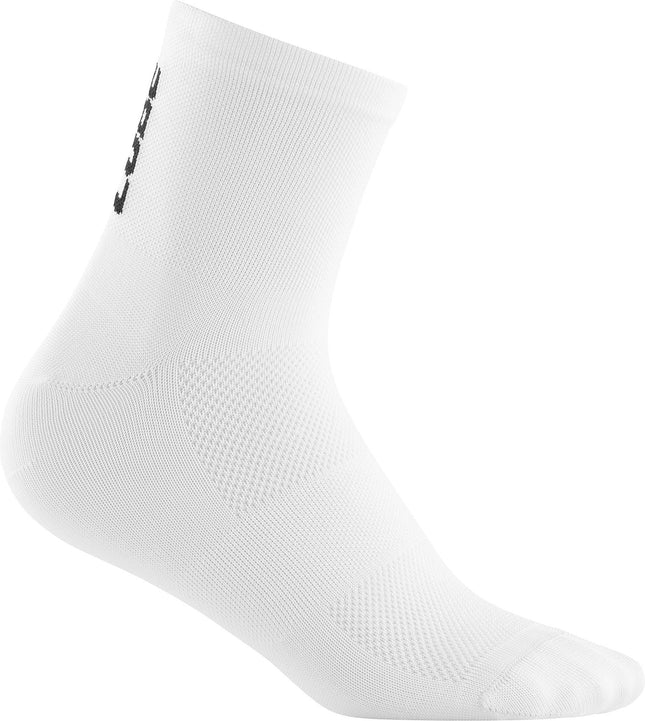 Cube Socks Mid Cut Blackline White