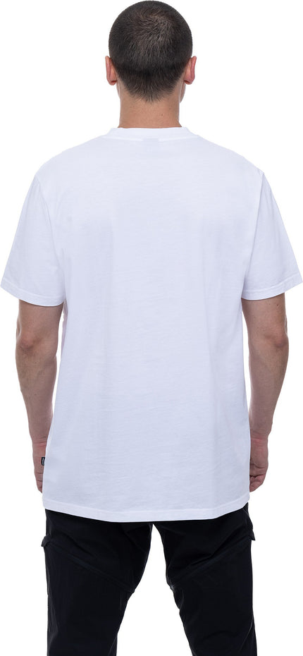 CUBE ORGANIC T-SHIRT SCRIPT GTY FIT WHITE