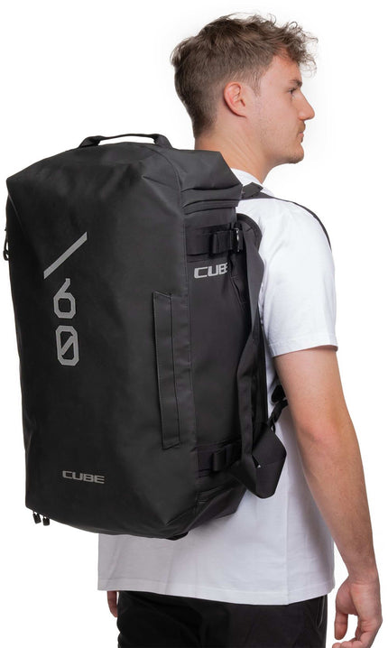 CUBE DUFFLE BAG 60L BLACK