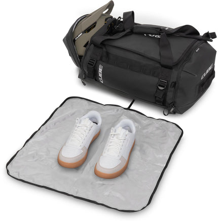 CUBE DUFFLE BAG 60L BLACK