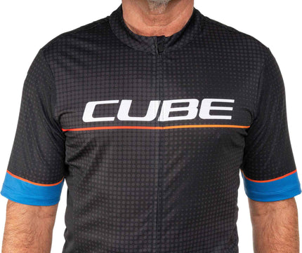 CUBE JERSEY CMPT TEAMLINE S/S BLACK