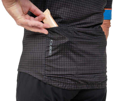 CUBE JERSEY CMPT TEAMLINE S/S BLACK