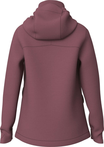 CUBE WS RAIN JACKET CMPT BORDEAUX