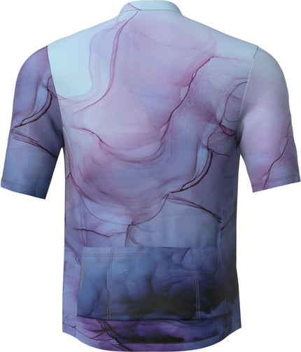CUBE JERSEY CMPT ARTLINE S/S BLUE/PURPLE