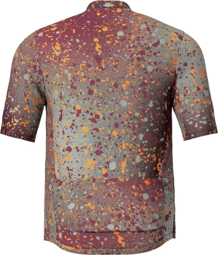 CUBE JERSEY CMPT SPRINKLE S/S BROWN