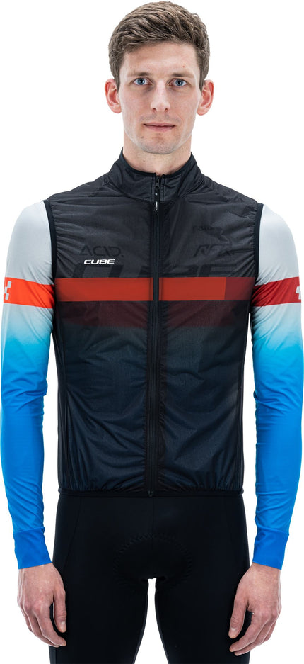 CUBE Teamline Wind Gilet Black