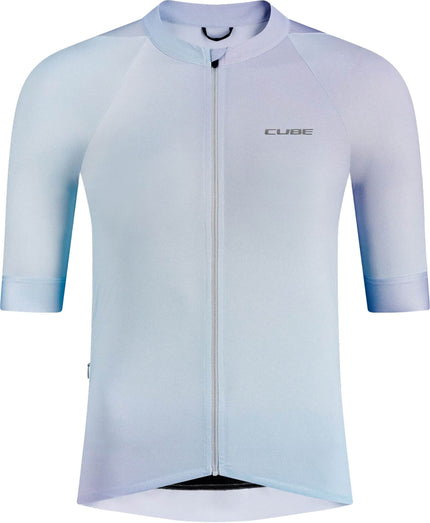 CUBE ROAD/XC WS JERSEY S/S BLUE/PURPLE