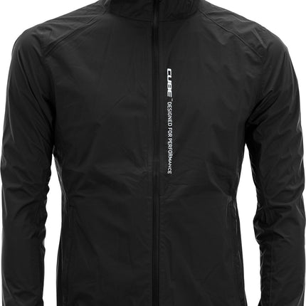 CUBE Blackline Rain Jacket Black