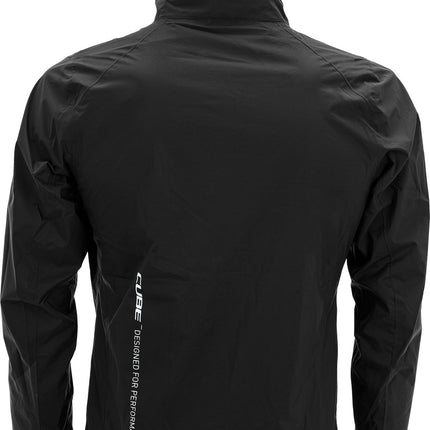 CUBE Blackline Rain Jacket Black