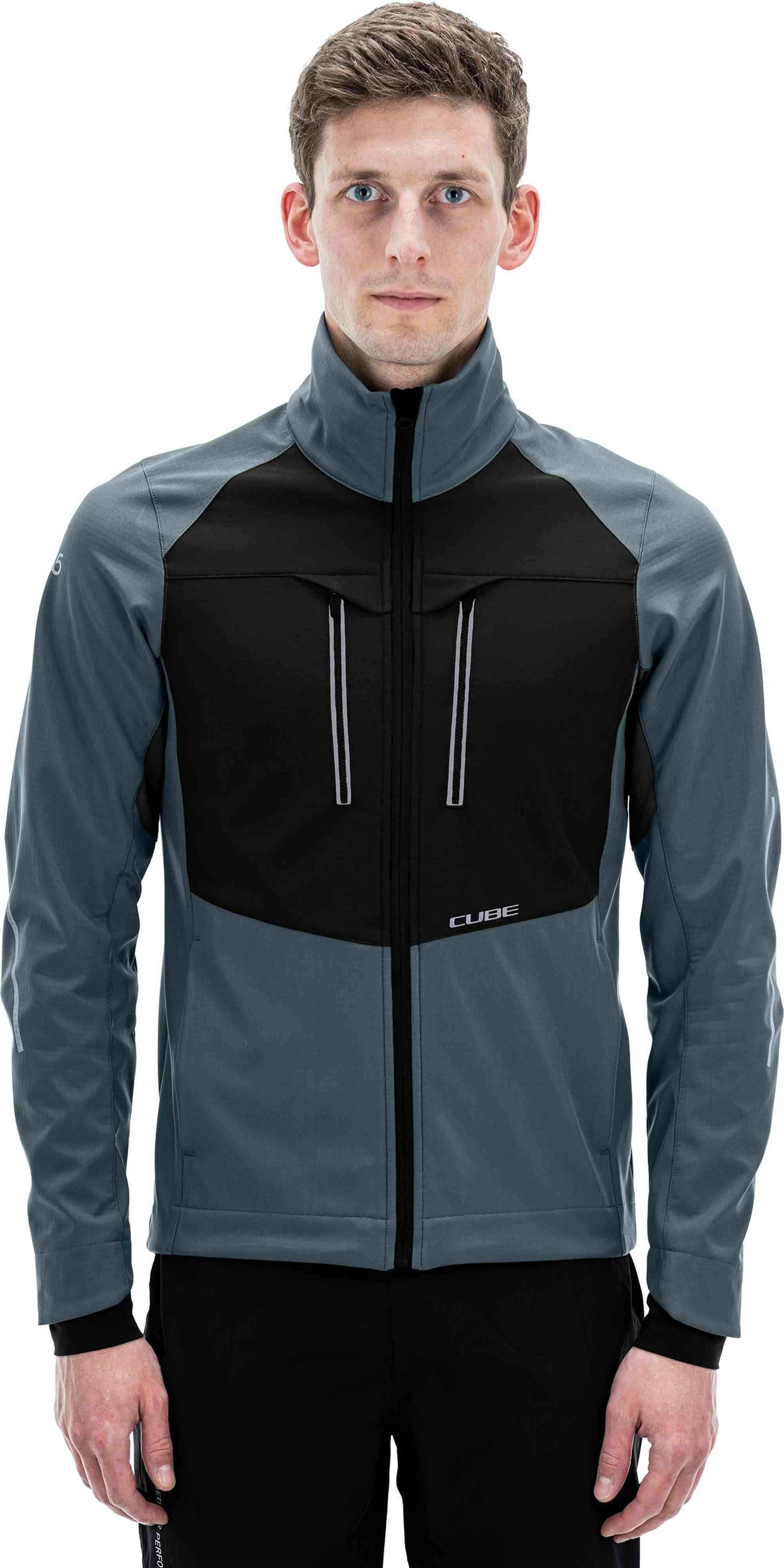 CUBE Blackline Softshell Jacket 365 Blk/Grey – cubestores.nl