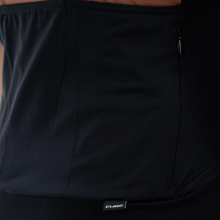 CUBE Blackline Jersey S/S Black/Brown