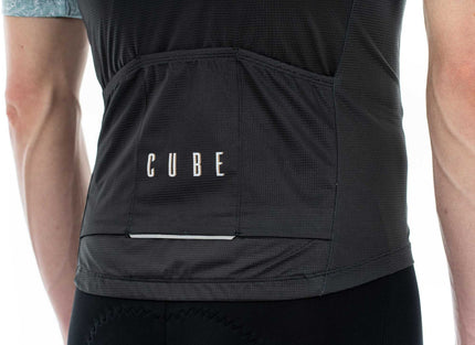 CUBE BLACKLINE JERSEY CMPT S/S GREY/BLUE