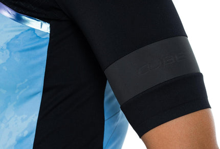 CUBE Blackline WS Jersey S/S Blue Pattern