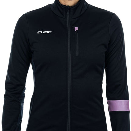 CUBE BLACKLINE WS SOFTSHELL JACKET BLACK