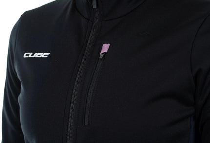 CUBE BLACKLINE WS SOFTSHELL JACKET BLACK