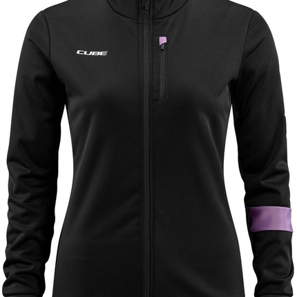 CUBE BLACKLINE WS SOFTSHELL JACKET BLACK