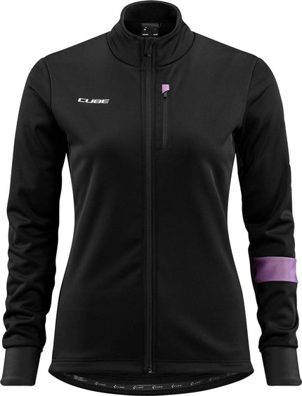 CUBE BLACKLINE WS SOFTSHELL JACKET BLACK