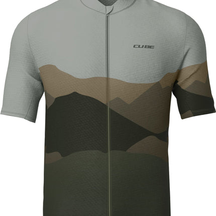 CUBE JERSEY CMPT MOUNTAIN S/S GREEN