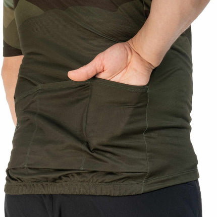 CUBE JERSEY CMPT MOUNTAIN S/S GREEN