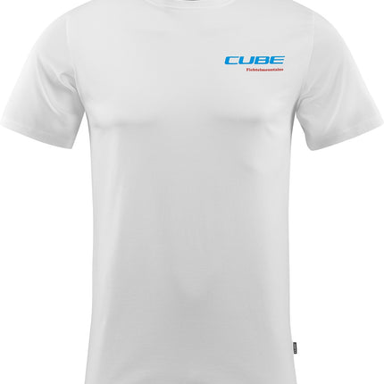 CUBE Organic T-Shirt Landscape White
