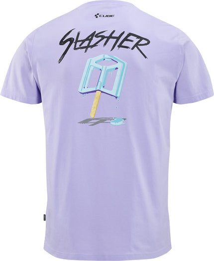CUBE Organic T-Shirt Gty Fit Slasher Violet