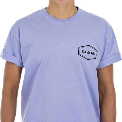 CUBE Organic WS T-Shirt Fichtelmountains Violet
