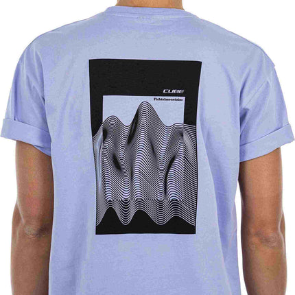 CUBE Organic WS T-Shirt Fichtelmountains Violet