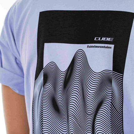 CUBE Organic WS T-Shirt Fichtelmountains Violet