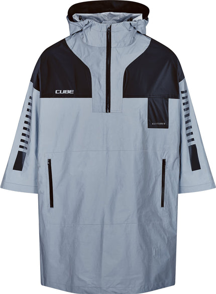 CUBE Atx Utility Poncho Safety Silver/Grey