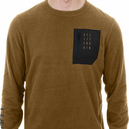 CUBE Atx Fleece Jersey L/S Brown