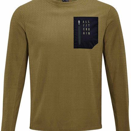 CUBE Atx Fleece Jersey L/S Brown