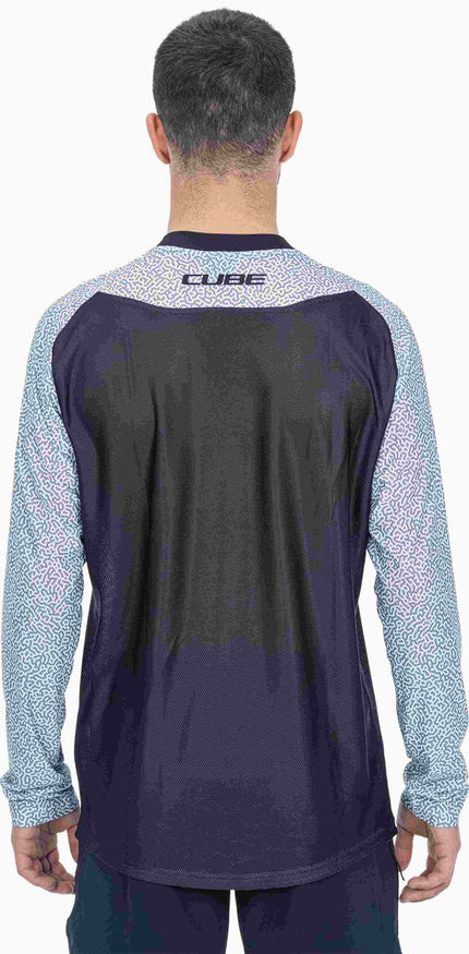 CUBE VERTEX ROUND NECK JERSEY LS XS