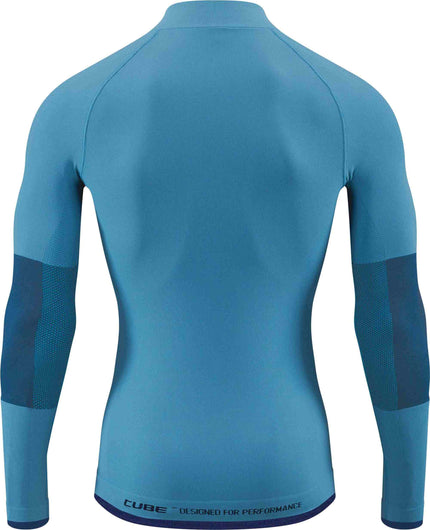 CUBE BASELAYER RACE BE WARM L/S BLUE