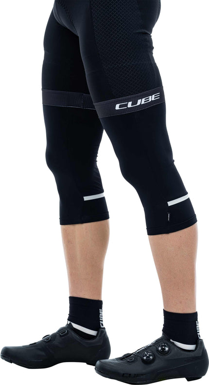CUBE KNEE WARMERS BLACK
