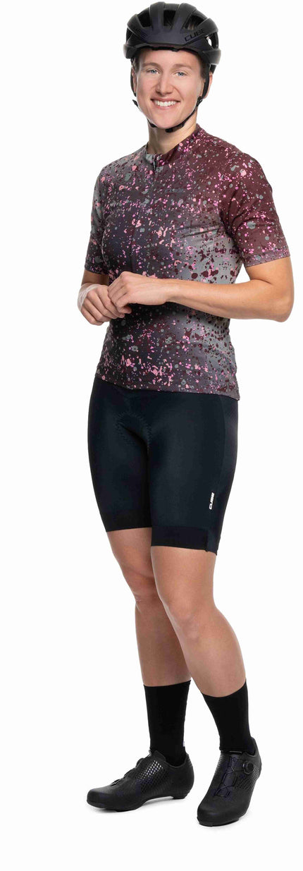 CUBE WS JERSEY CMPT SPRINKLE S/S GREEN