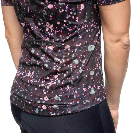 CUBE WS JERSEY CMPT SPRINKLE S/S GREEN