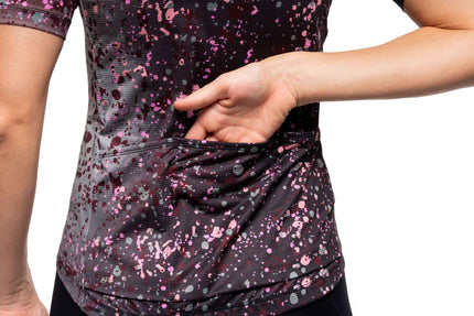 CUBE WS JERSEY CMPT SPRINKLE S/S GREEN