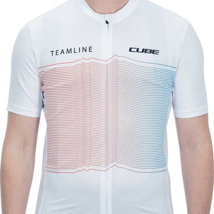 CUBE TEAMLINE JERSEY CMPT S/S WHITE