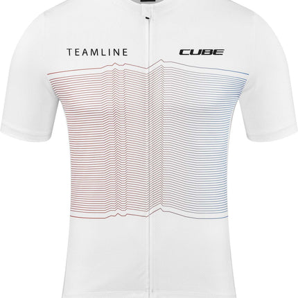 CUBE TEAMLINE JERSEY CMPT S/S WHITE