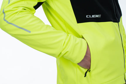 CUBE Blackline Softshell Jacket 365 Safety Blk/Neo
