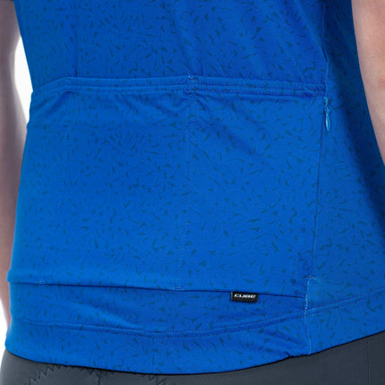 CUBE Blackline Jersey Race S/S Blue