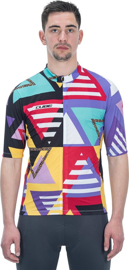 CUBE BLACKLINE JERSEY CMPT S/S PATTERN