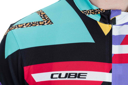CUBE BLACKLINE JERSEY CMPT S/S PATTERN