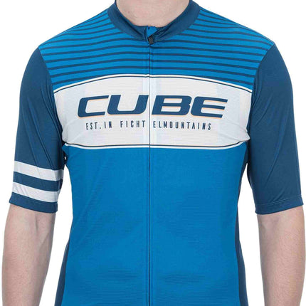CUBE BLACKLINE JERSEY CMPT S/S BLUE