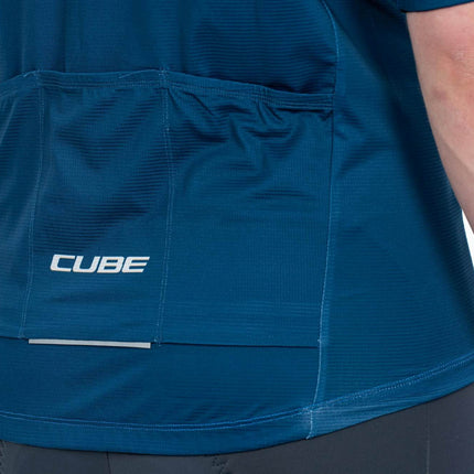 CUBE BLACKLINE JERSEY CMPT S/S BLUE