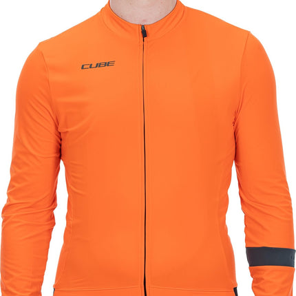 CUBE Blackline Jersey L/S Orange