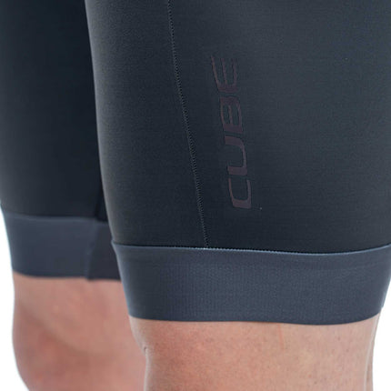 CUBE Blackline Bib Shorts Grey