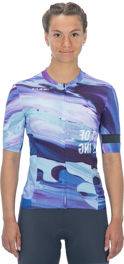 CUBE Blackline WS Jersey Art S/S Pattern