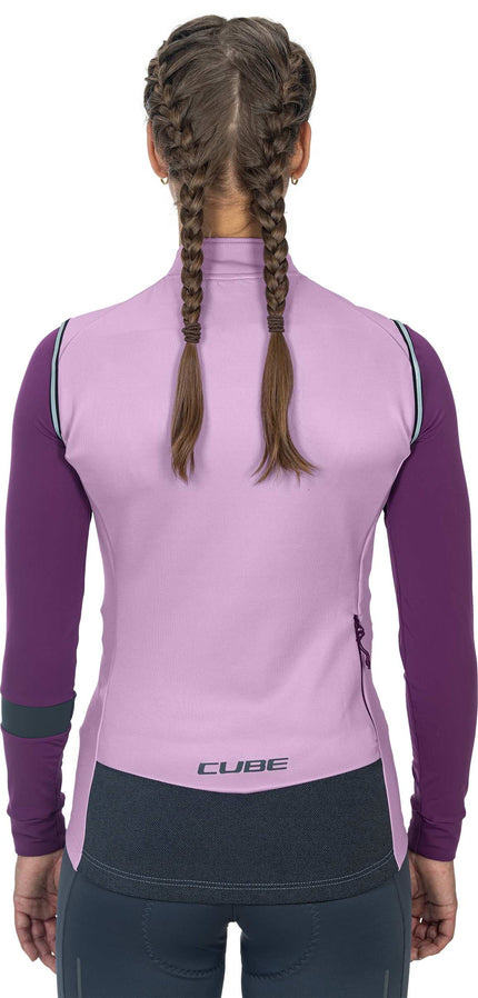 CUBE Blackline WS Softshell Vest Violet
